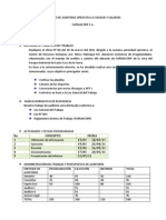 Proceso de Auditoria Operativa A Sueldos y Salarios