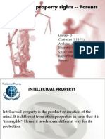 Intellectual Property Rights - Patents