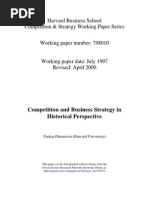 Pankaj Ghemawat - Competition and Business Strategy in Historical Perspective