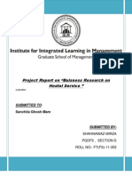 Project Report On Hostel Service