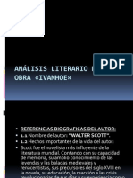 Análisis Literario de La Obra IVANHOE