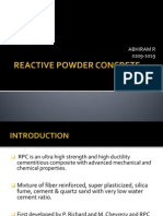 Reactive Powder Concrete