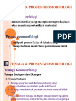 Tenaga Geomorfologi