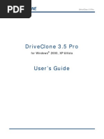 Drive Clone 3.5 Pro Manual