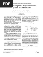 Modeling and Dynamic Response Simulation of Gto-Based Statcom