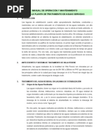 Manual de Operación y Mantenimiento PTAR