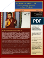 Gyalshen Newsletter Losar 2012