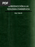 Karl Barth - Introducción A La Teología Evangélica