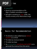 Service Tax: Levy of ST