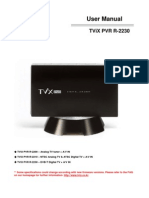 Tvix PVR r2230 English