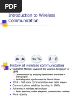 Introduction To Wireless Communication