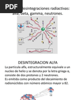 Tipos de Desintegraciones Radiactivas 2