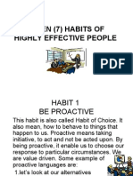 Habits of Effective People 2008