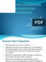 Regulatory Framework of M&A