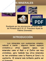 Presentación Los Minerales Todos