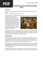 Bengal Tigers Project