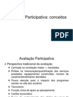 Avaliação Participativa