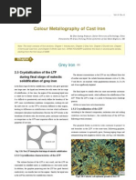 Colour Metallography of Cast Iron