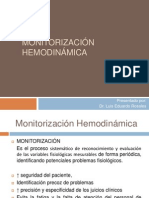 Monitorización Hemodinámica