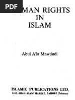 Human Rights in Islam Syed Abul A La Maududi