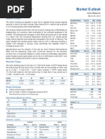 Market Outlook 29th March 2012