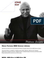 Steve Ferrone MIDI Groove Library Manual