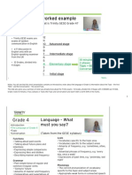 Grade 4 - Worked Example and Tips