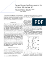 Evaluation of Energy-Recovering Interconnects For Low-Power 3D Stacked Ics