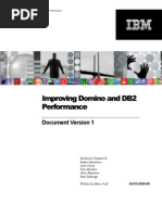 Improving Domino and DB2 Performance: Document Version 1