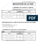 La Comptabilisation de La Paie