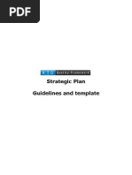 Strategic Plan Template