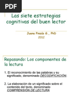 Las Siete Estrategias Cognitivas Del Buen Lector