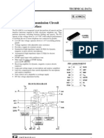 Low Voltage Transmission Circuit With Dialler Interface: ILA1062A