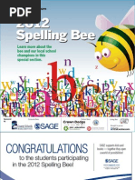 '12 Spelling Bee