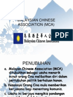 Perihal Malaysian Chinese Association (Mca)