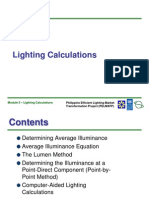 Module 5 Lighting Calculations