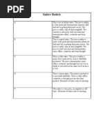 Satire Rubric