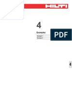 Hilti Calculation Examples