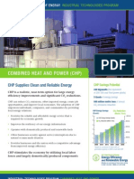 Combined Heat and Power (CHP)