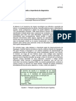 Dislexia e Disortografia - A Importância Do Diagnóstico