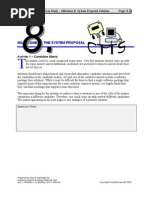 Case Study CTTS - Milestone 08 System Proposal Solution