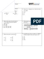 Math Sping Break Packet