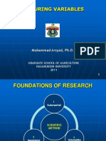 Measuring Variables: Muhammad Arsyad, PH.D