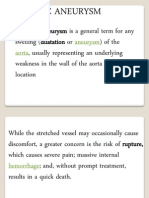 Aortic Aneurysm