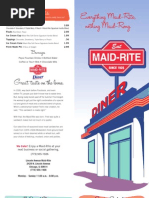 Maid Rite Menu