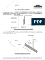 Questions-1D and 2D Flow: Depth To Water