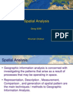 Spatial Analysis 6th Semester