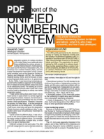 UNS Numbering System