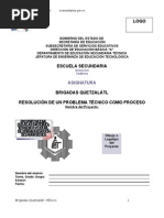 Resolución de Problema Técnico Como Un Proceso (Para Llenar Documento)