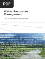 Water Resource Management